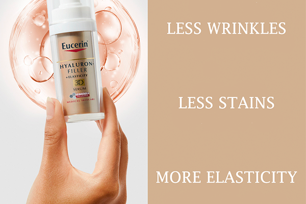 Say Goodbye to Wrinkles with Eucerin Hyaluron Filler + Elasticity 3D Anti-Aging Serum