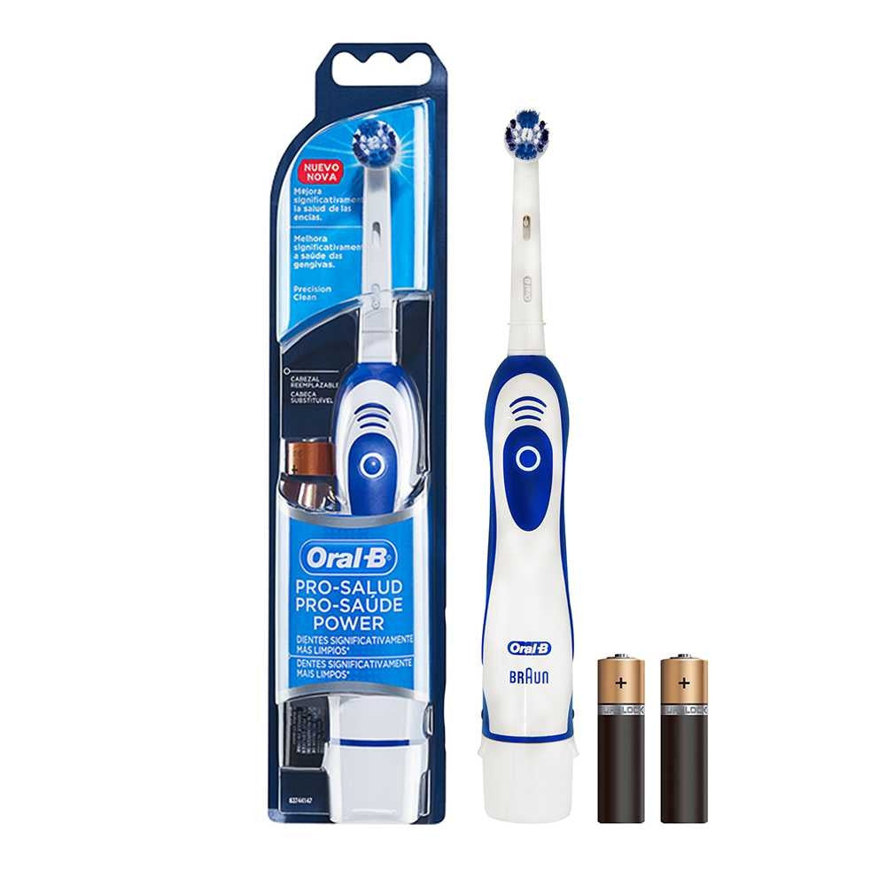 Oral B Pro Health Electric Toothbrush: Battery-Operated, Removes Plaque, Improves Gum Health & More